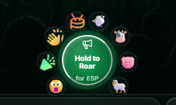 The Zorb roar orb and sound reactions